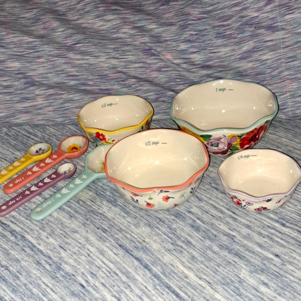 Measure spoon an bowl set